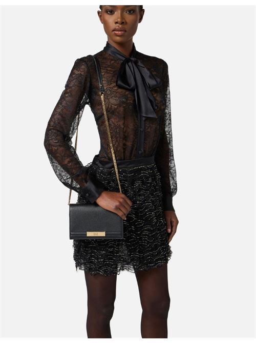 Shoulder strap with groumette chain ELISABETTA FRANCHI | BS40A56E2.110